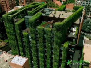 Jardín vertical en Bogotá