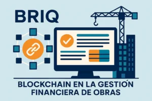 Interfaz digital de la plataforma Briq aplicada a la gestión financiera de una obra