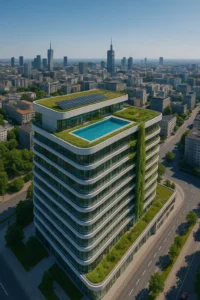 Arquitectura minimalista, sostenible e inteligente