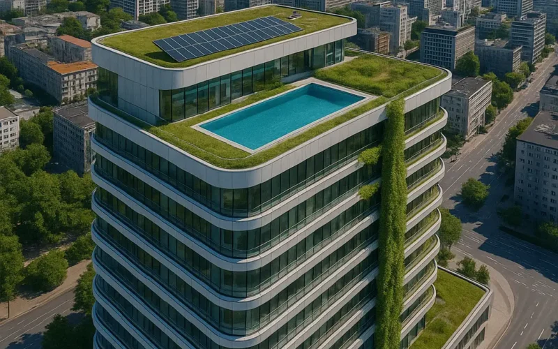 Arquitectura minimalista, sostenible e inteligente