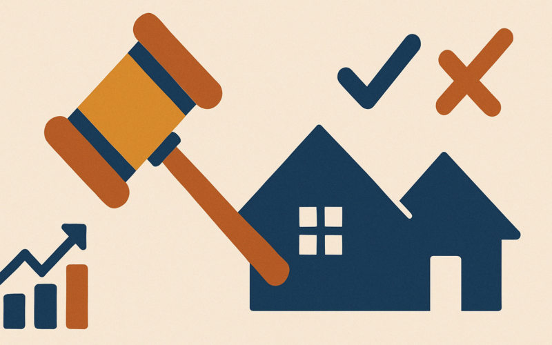 Ilustración legal y de vivienda sobre el impuesto a la vivienda vacía