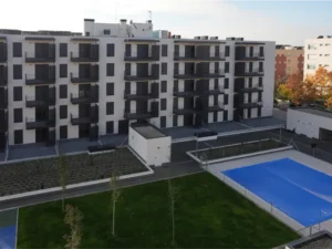 Edificio de viviendas del Plan VIVE en Alcorcón entregadas en 2024
