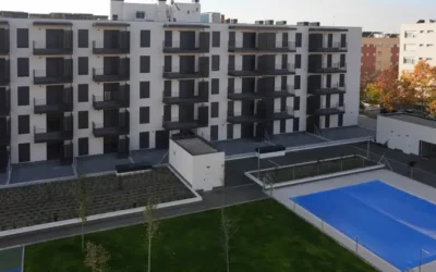 Edificio de viviendas del Plan VIVE en Alcorcón entregadas en 2024