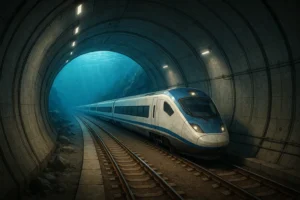 Túnel submarino entre España y Marruecos con tren de alta velocidad