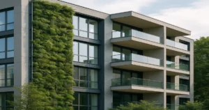 Edificios que capturan CO₂ mediante fachadas verdes y soluciones arquitectónicas activas