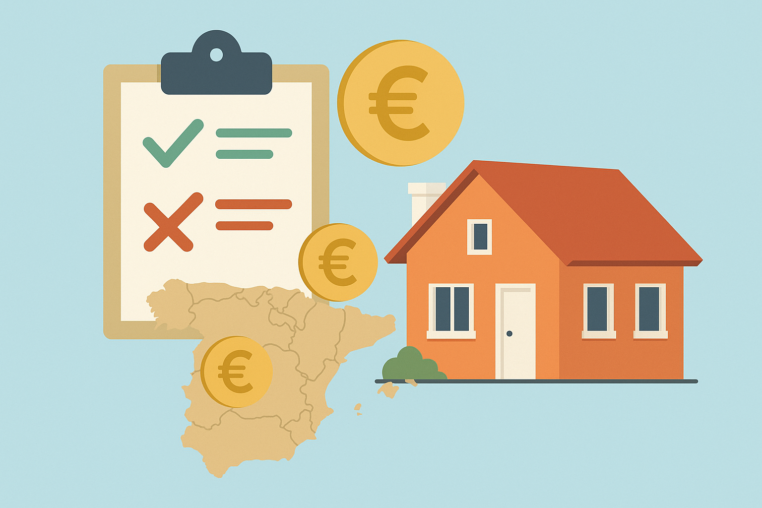 Impuestos por heredar una vivienda en España en 2025 por comunidades autónomas