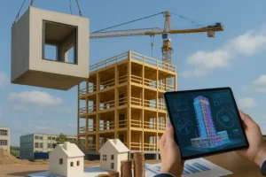 Tendencias del sector de la construcción en 2025: industrialización, digitalización y sostenibilidad