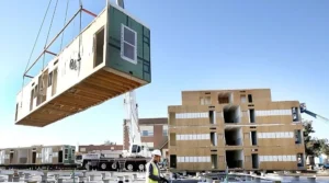 Construcción industrializada de viviendas con módulos prefabricados