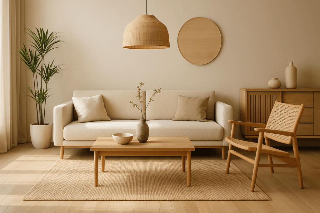 Estilo Japandi en decoración de interiores