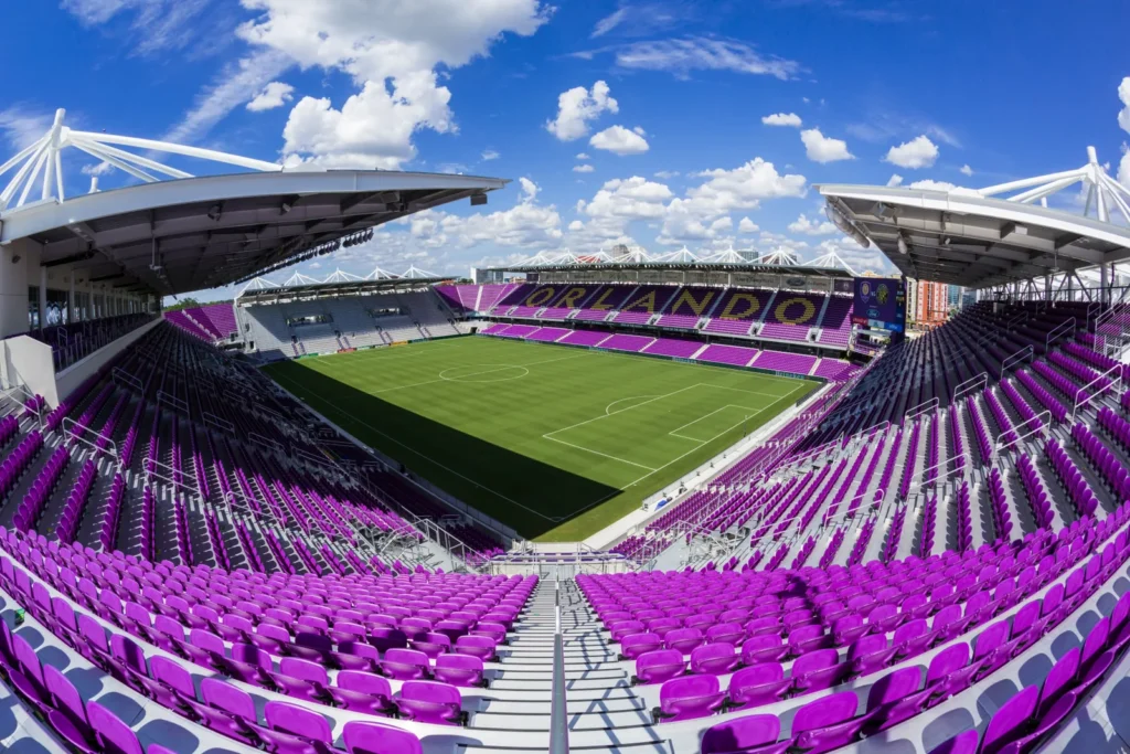Vista interior del Inter&Co Stadium en Orlando, una de las sedes del Mundial de Clubes 2025