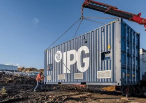 Generador flameless IPG instalado en obra