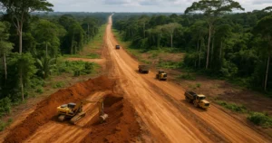 Obra vial en la selva amazónica bajo la nueva ley ambiental de Brasil