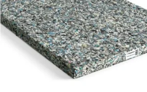 Aislantes soleras flotantes con Copopren reciclado para gimnasios y locales comerciales