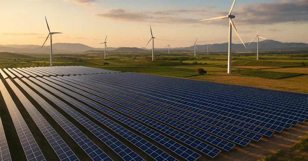 Boom de energías renovables en Latinoamérica con parques solares y eólicos en 2025