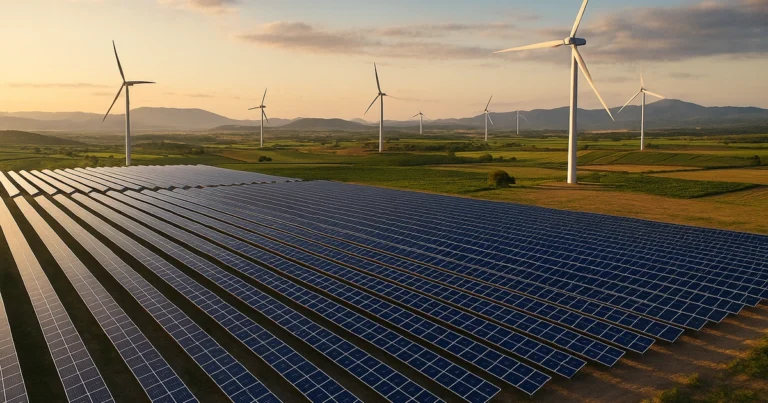 Boom de energías renovables en Latinoamérica con parques solares y eólicos en 2025