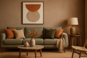 Tendencias de decoración otoño 2025 con colores y estilos clave