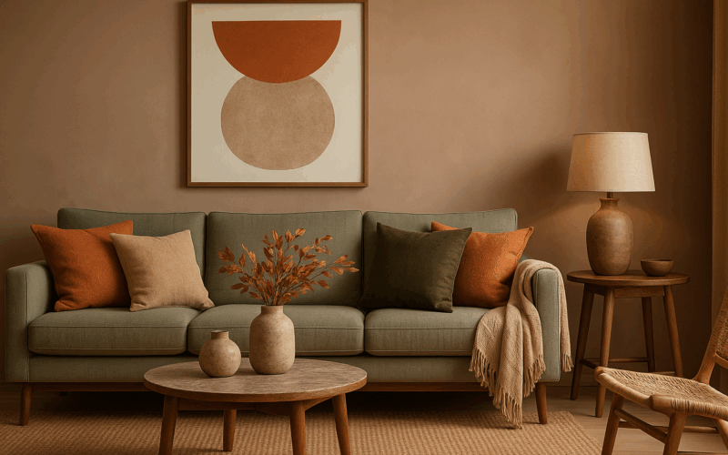 Tendencias de decoración otoño 2025 con colores y estilos clave