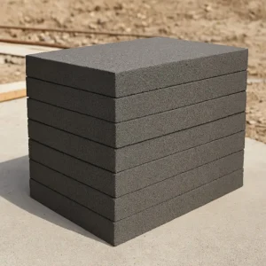 Paneles de vidrio celular apilados para aislamiento en construcción sostenible