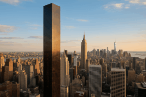Rascacielos de 46 plantas en construcción en Manhattan por ACS y Turner