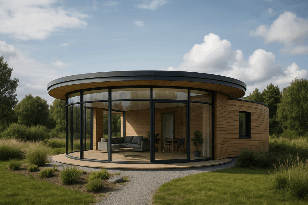 casas circulares arquitectura modular eficiente