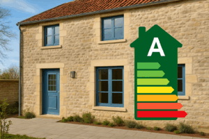 certificado energético A en vivienda antigua