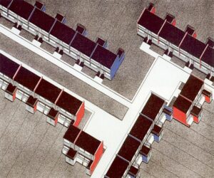 Colonia Törten en Dessau diseñada por Walter Gropius