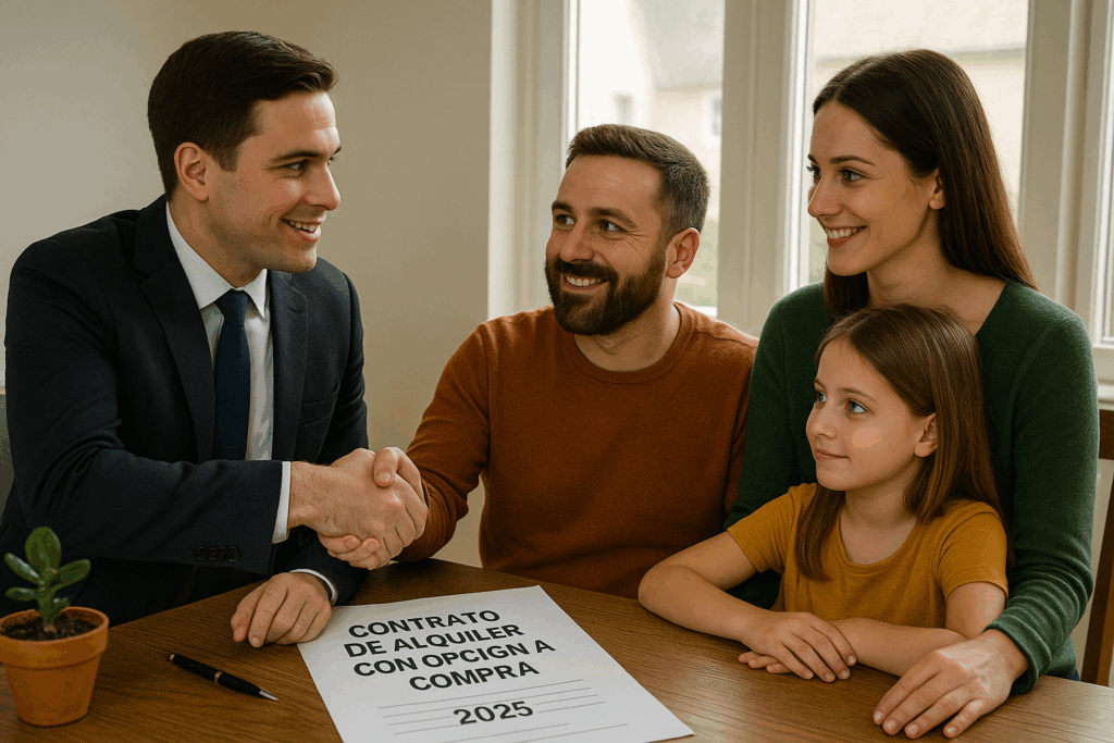 contrato de alquiler con opción a compra en España