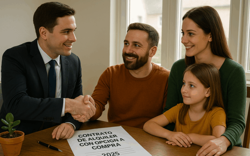 contrato de alquiler con opción a compra en España