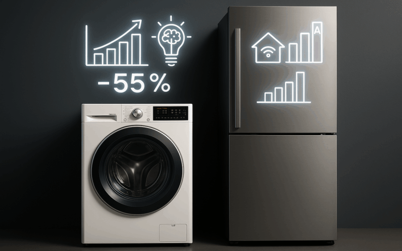 electrodomésticos con IA más eficientes que la clase A de energía
