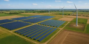 Energía renovable en Argentina y Uruguay: récord histórico del 39,5 % en 2025