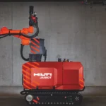 Hilti Jaibot robot de perforación guiado por BIM en obra