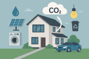 huella de carbono doméstica en viviendas