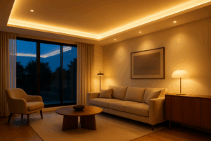 iluminación circadiana en viviendas modernas