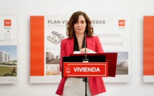 Plan de choque vivienda Madrid con anuncio de hipotecas 100% y alquiler asequible