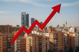 burbuja inmobiliaria en Madrid con precios al alza