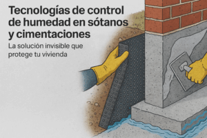 Tecnologías de control de humedad en sótanos y cimentaciones