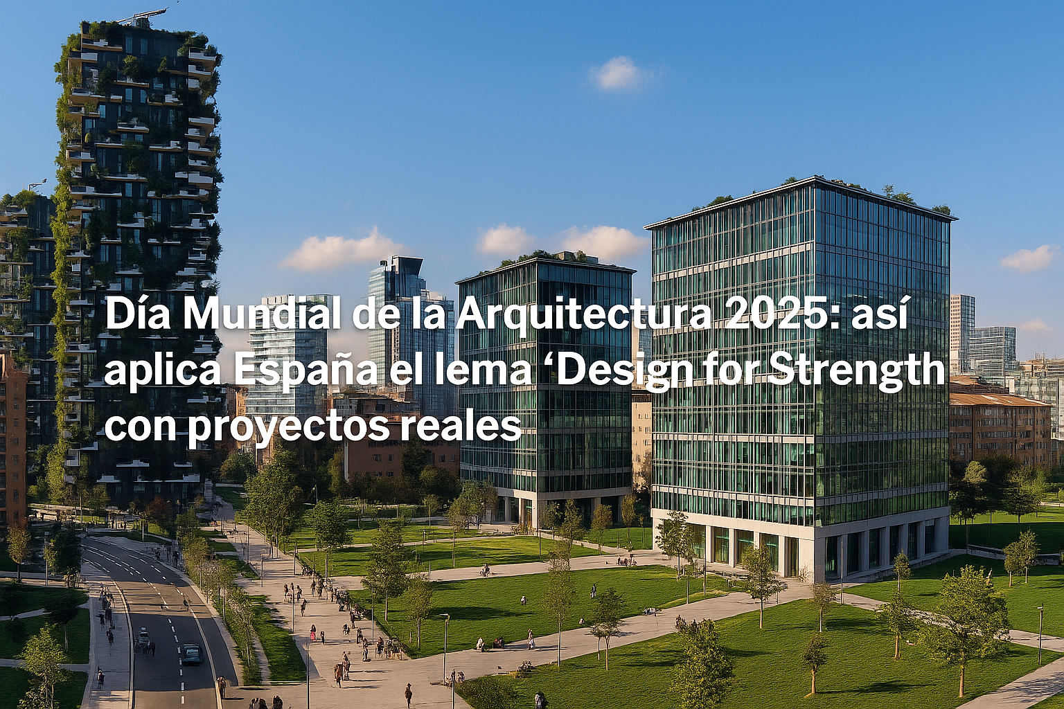 Día Mundial de la Arquitectura 2025 en España con edificios sostenibles