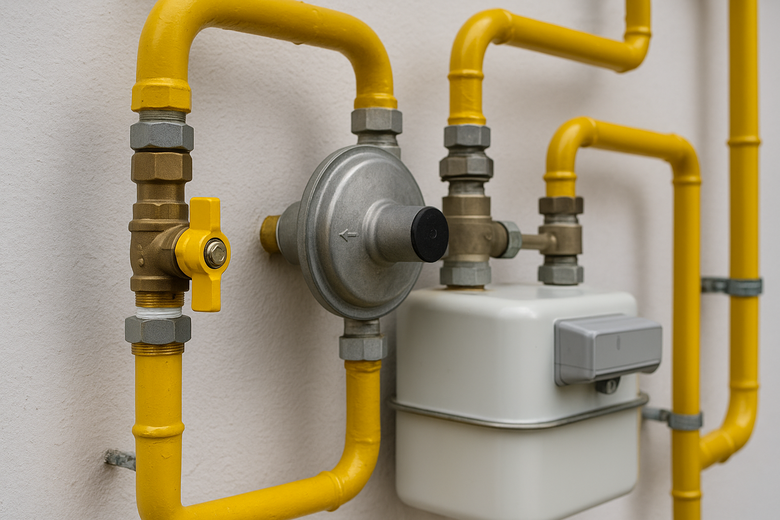 instalación de gas doméstica conforme a normativa española y catalana