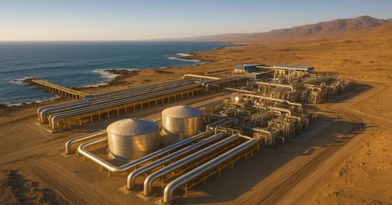 Ley de desalación en Chile: permisos exprés para proyectos de agua marina 2025