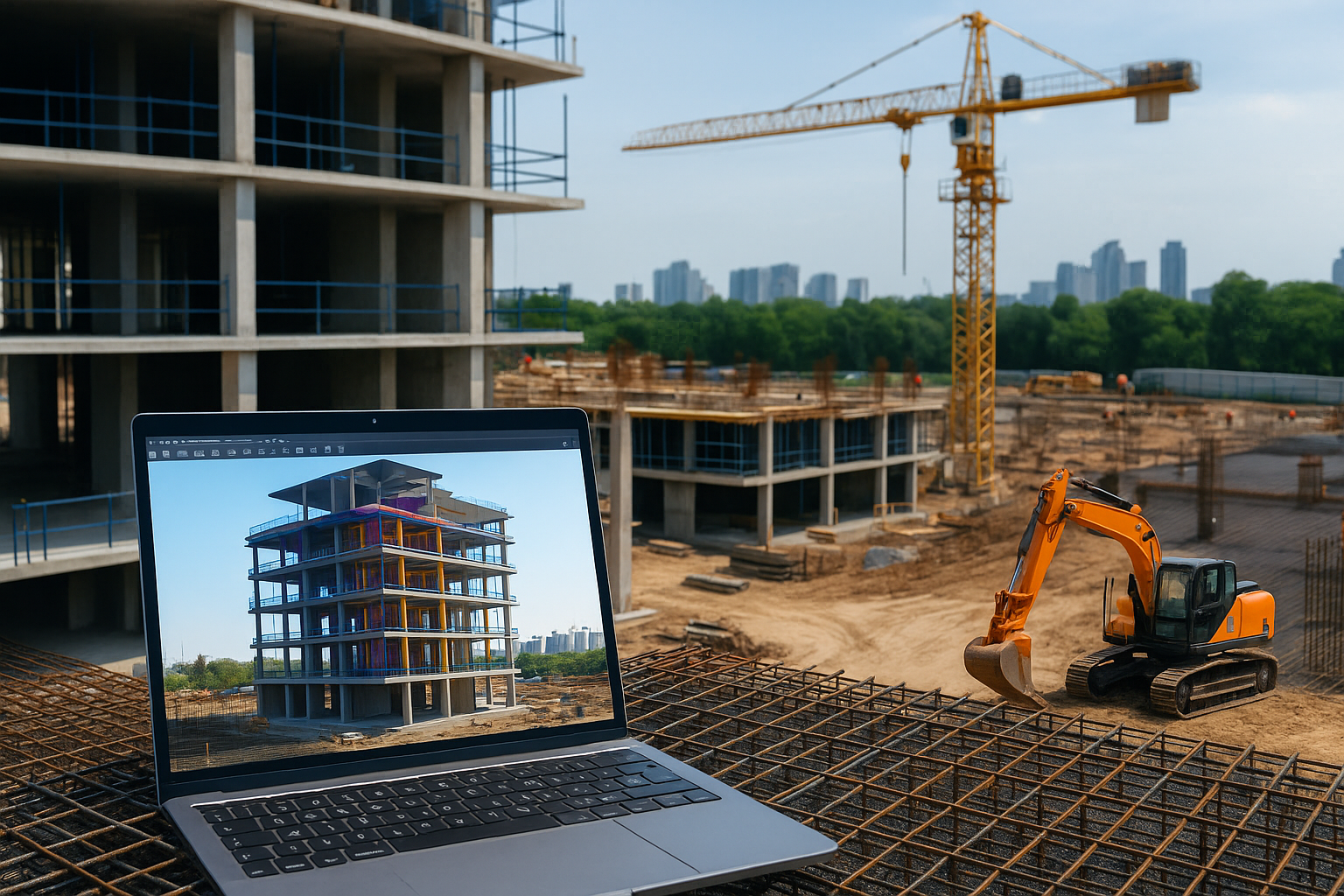 transformación digital en la construcción 2025 con BIM e IA