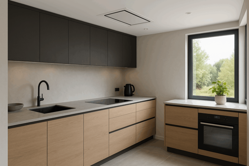 cocinas que no huelen con sistemas de extracción silenciosa