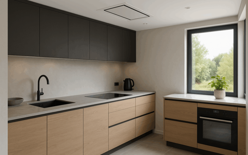 cocinas que no huelen con sistemas de extracción silenciosa