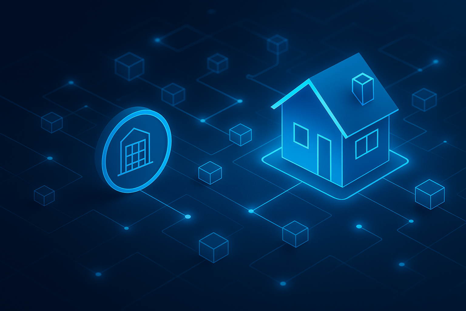 tokenización inmobiliaria en Algorand con una vivienda digital sobre blockchain