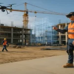 robots en la construcción chilena con drones, exoesqueletos y realidad aumentada