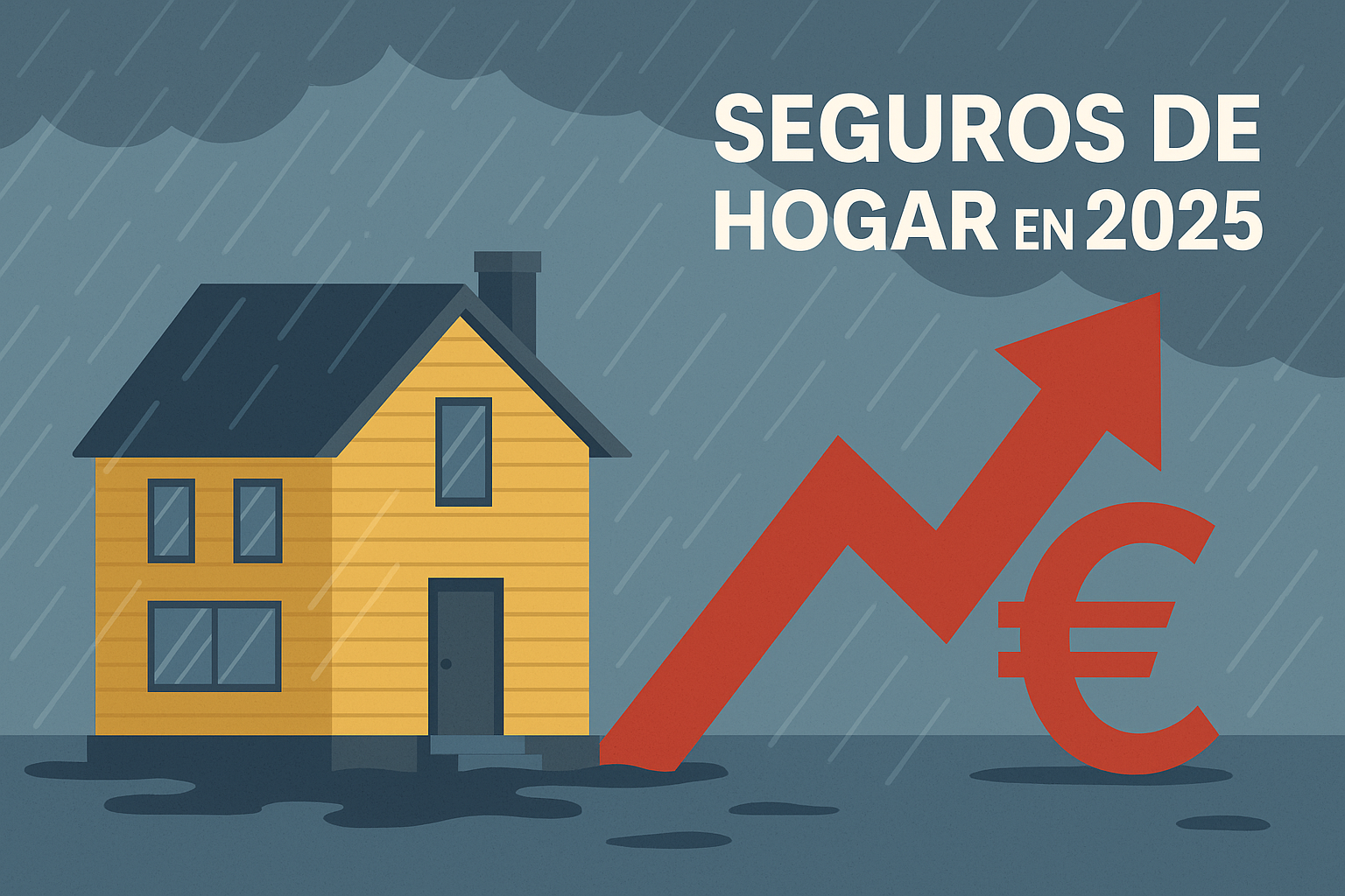 seguros de hogar en 2025 subiendo por factores climáticos y económicos