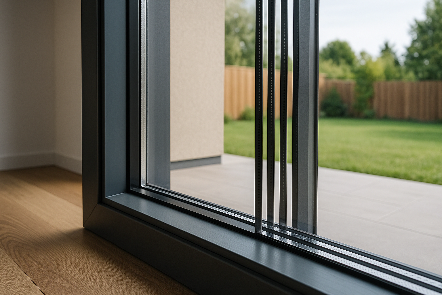 ventanas triple vidrio en vivienda moderna