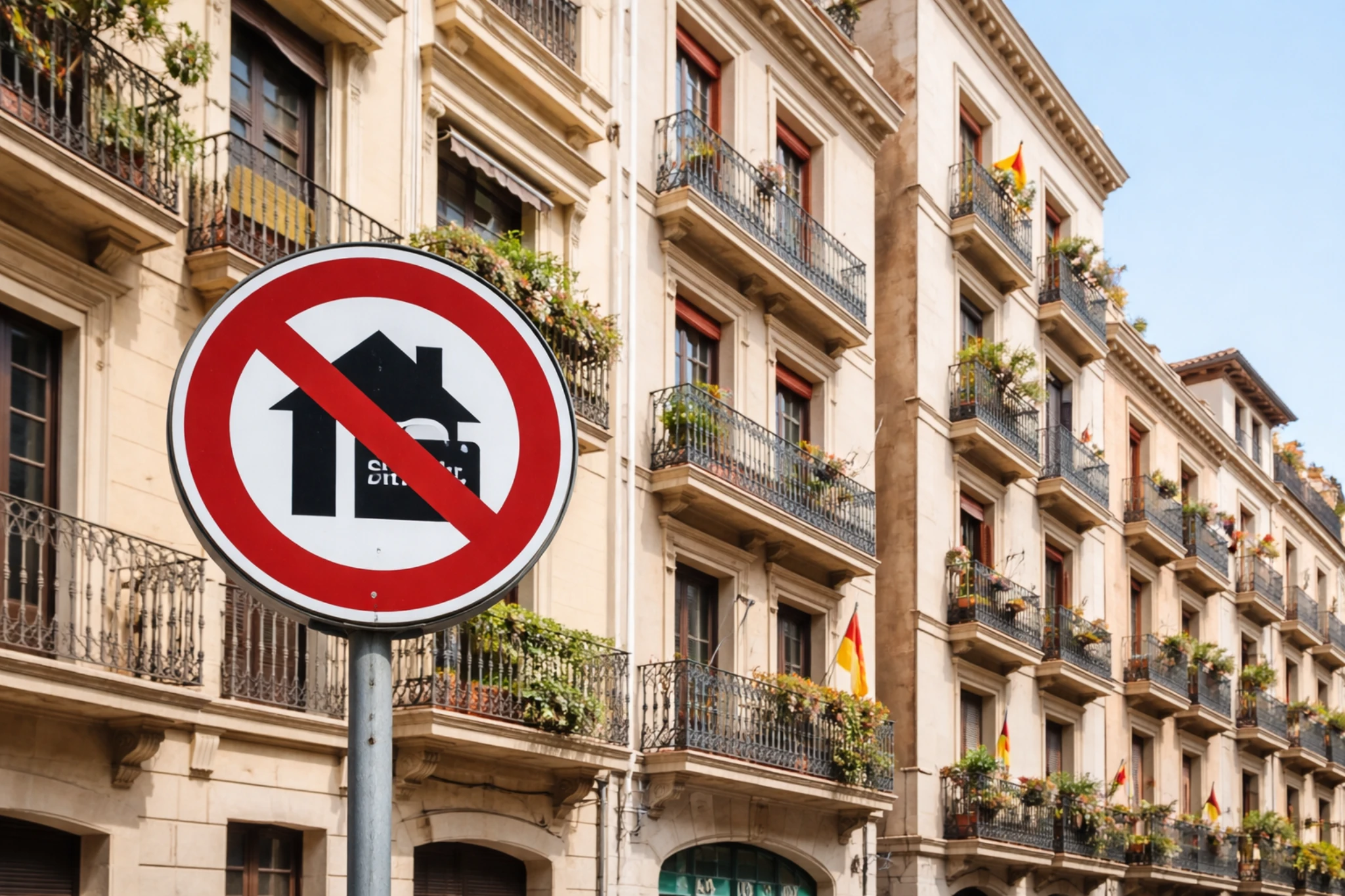 Comunidades de vecinos prohíben pisos turísticos en edificio residencial urbano