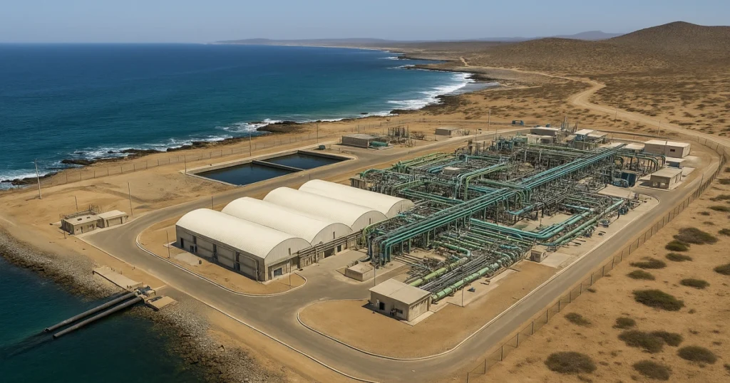 Desaladora de Coquimbo como infraestructura clave para la seguridad hídrica en Chile