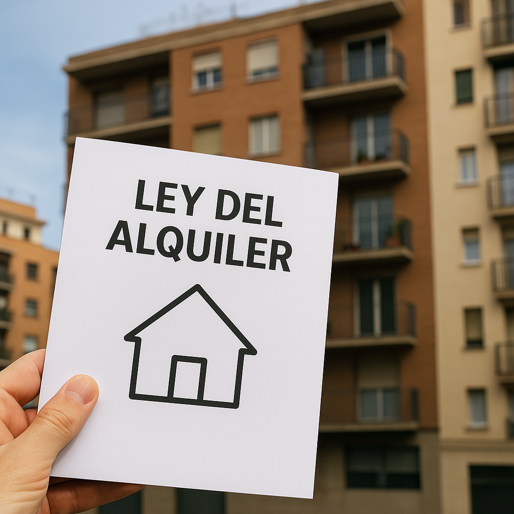 Ley del alquiler en Cataluña aplicada a viviendas residenciales en entorno urbano