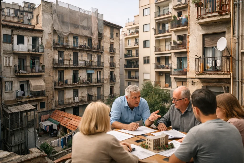 Viviendas baratas con gastos de comunidad altos en edificios antiguos